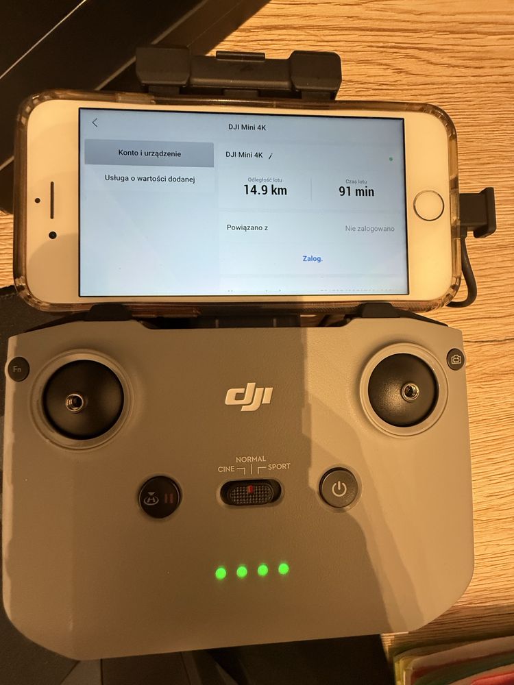 Dron DJI Mini 4K Fly More Combo RC-N1 3x Akumulator Torba #2