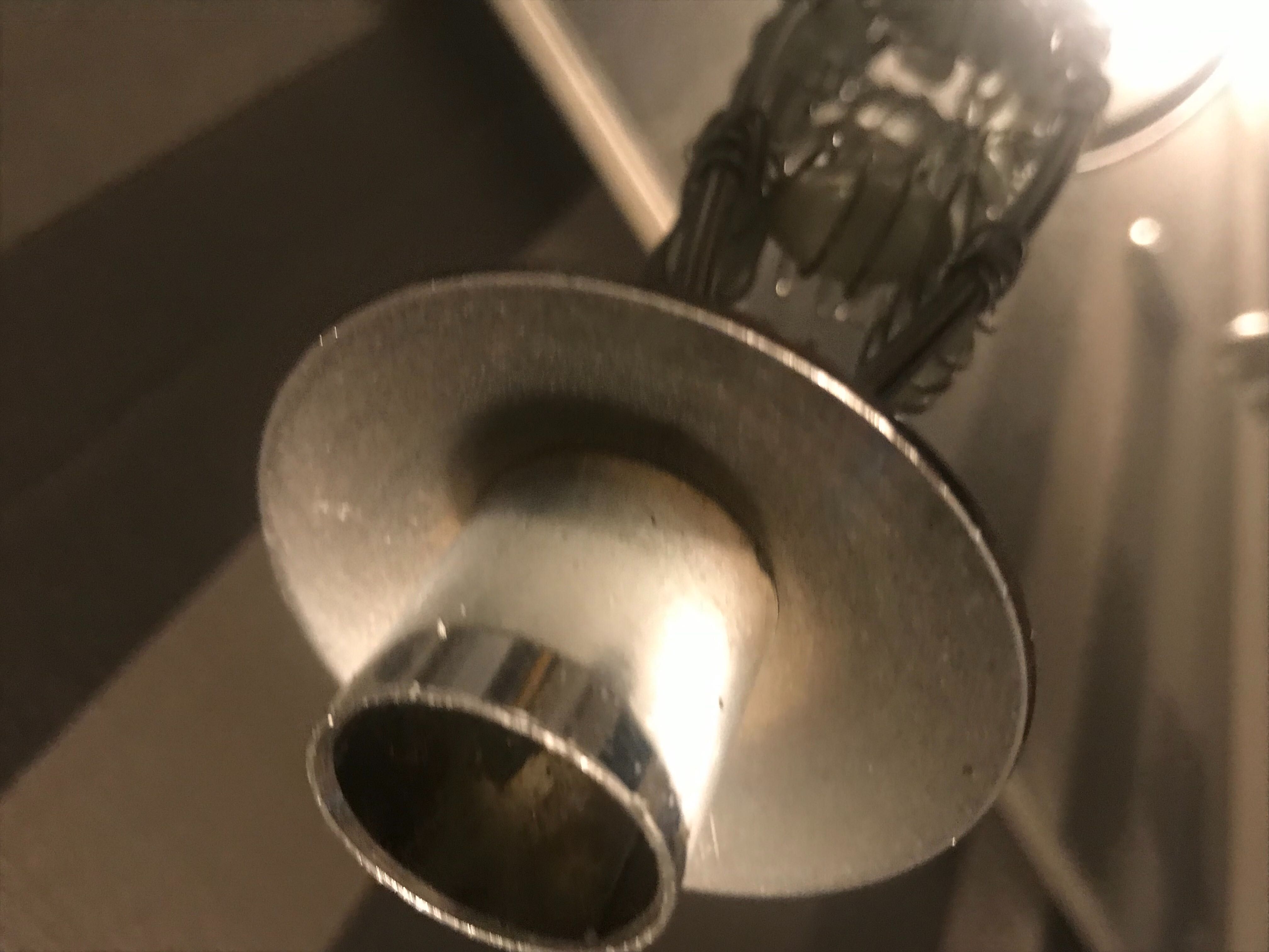 Świecznik srebrny wysokość 23 cm Na świąteczny czas