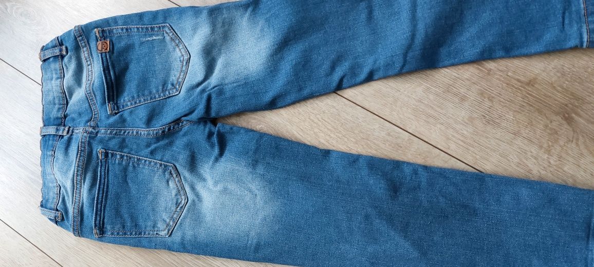 Spodnie jeans 116 cool club regulacja stan idealny 2 pary