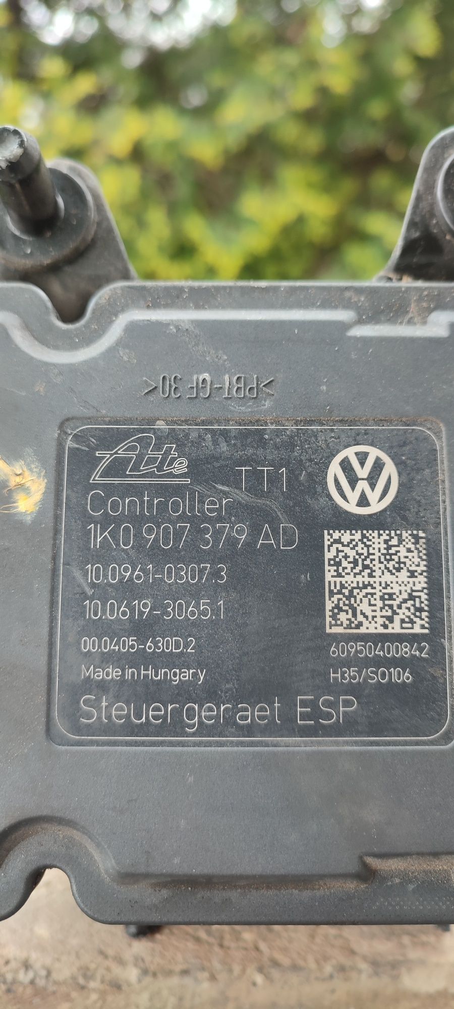 Блок ABS 1K0907379AD Skoda Oktavia a5 Golf 5 6, seat , блок АБС AD BD