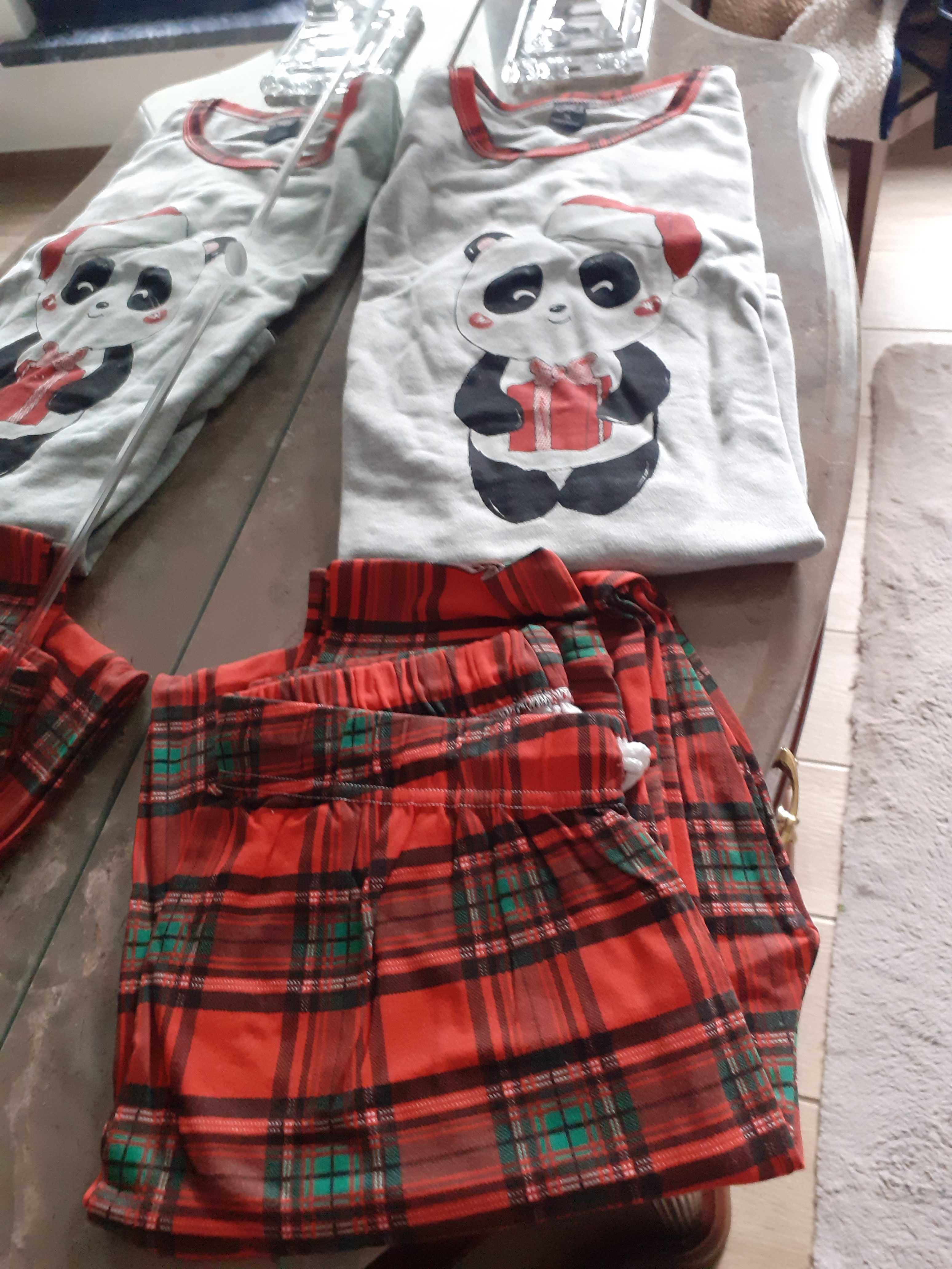 Pijama com calças muito fofo novo