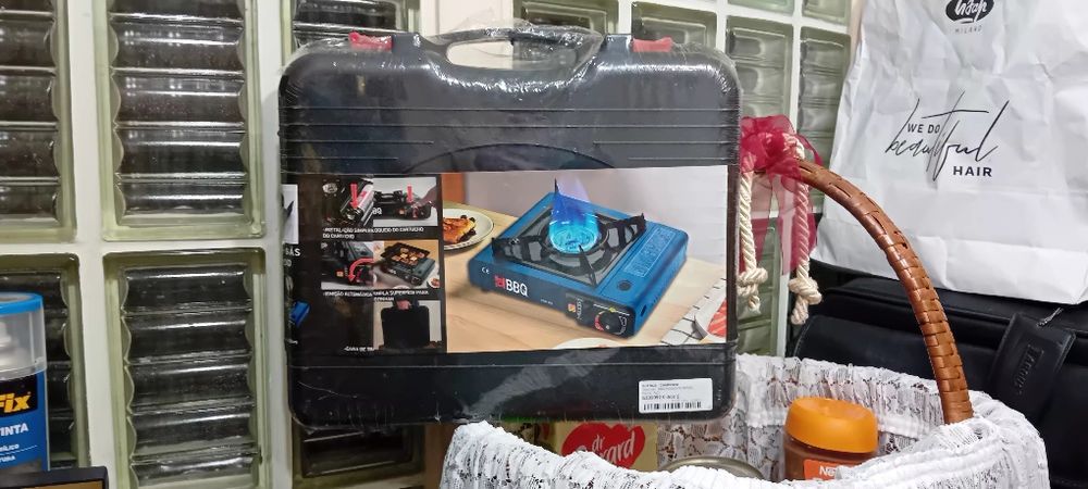 Fogao campismo a gás