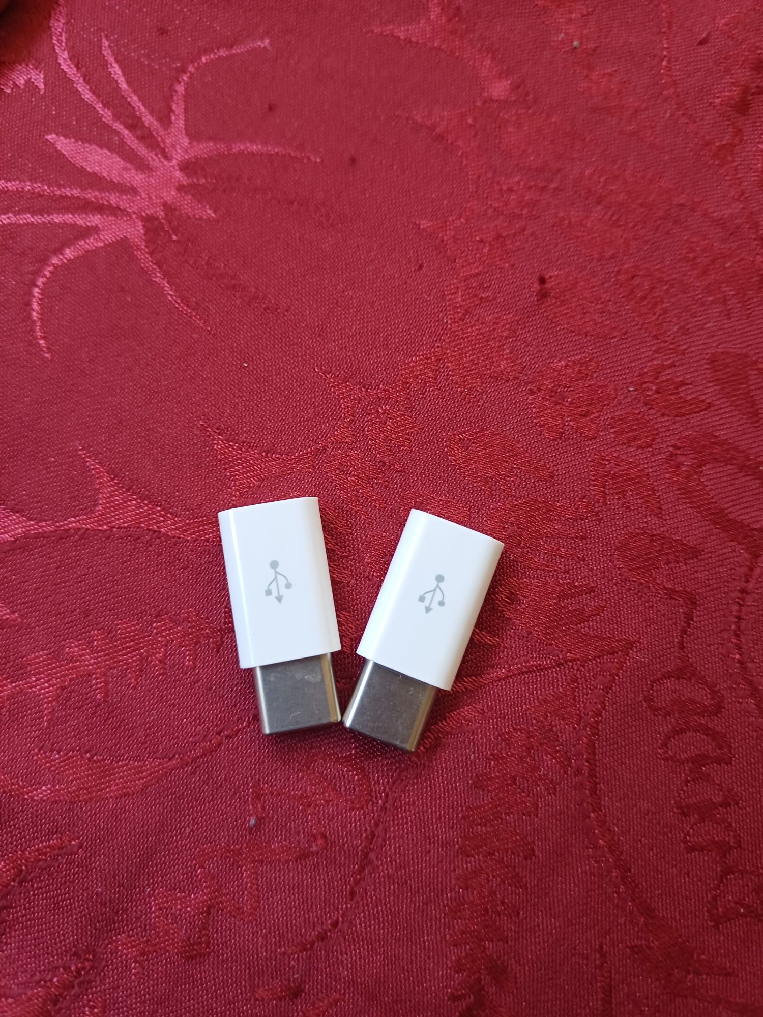 Nowe przelotki mini USB na USB - C - 2 sztuki