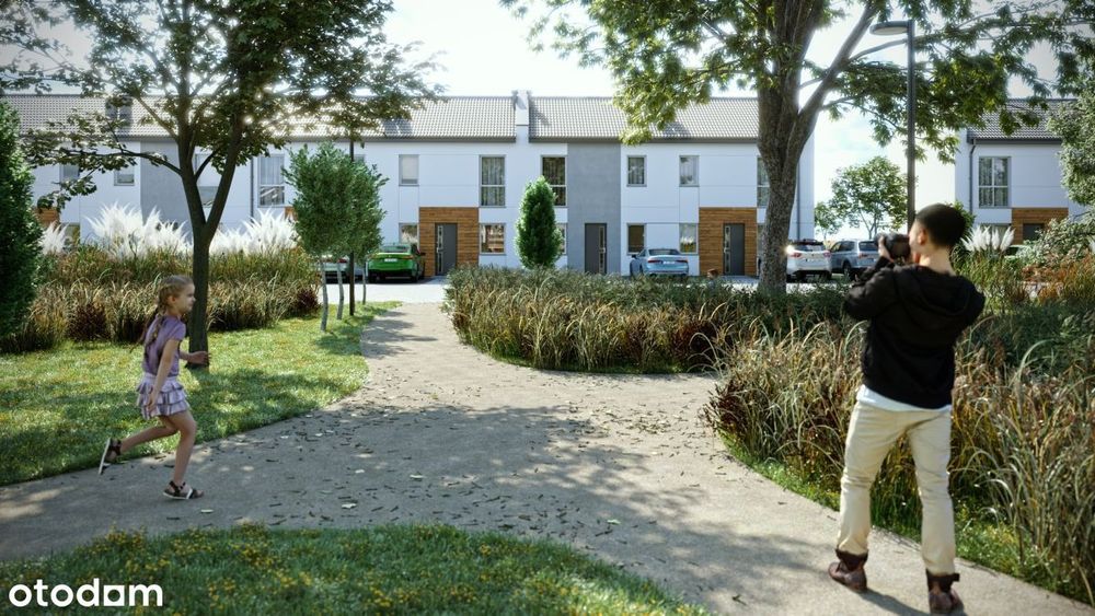 4-pokojowy dom 75m2 + ogródek Bezpośrednio