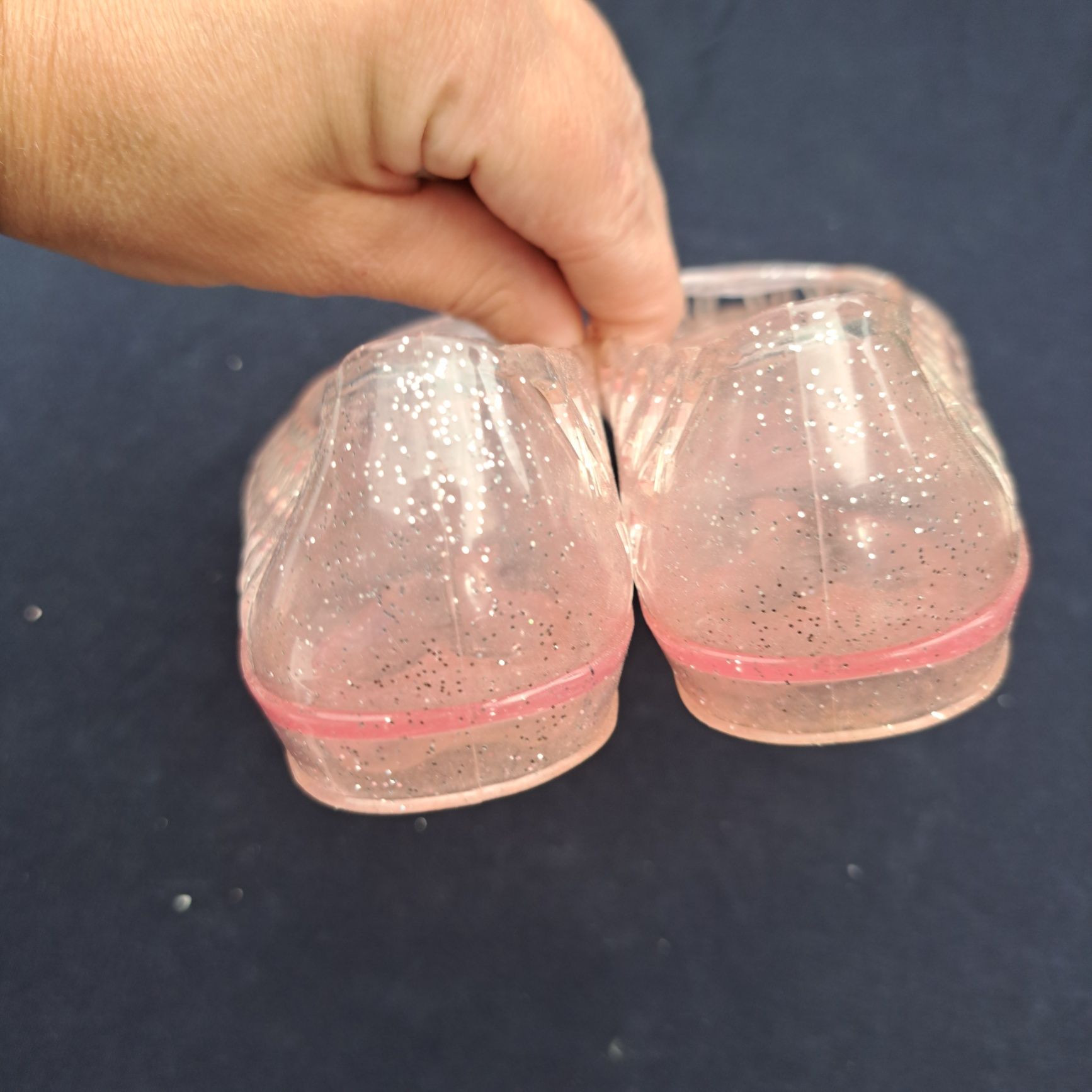 Plastikowe balerinki Plastki