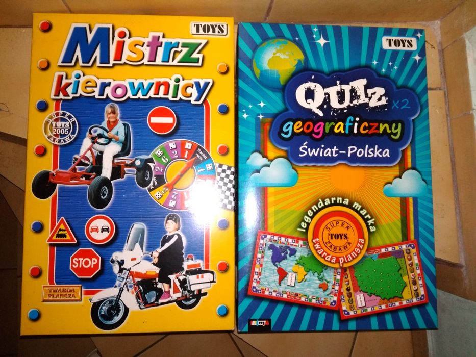 Gra planszowa Quiz geograficzny, Toys