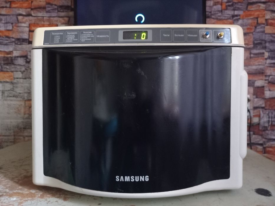 Мощная, вместительная микроволновая печь на работу. СВЧ. Микроволновка
