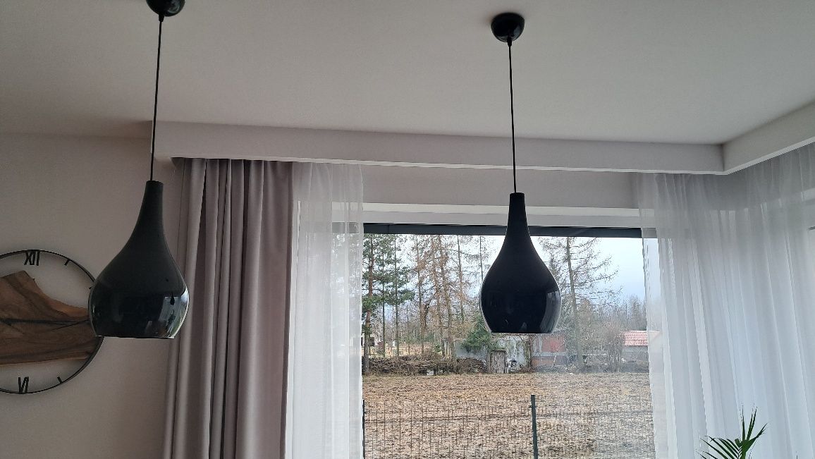 Lampa brw Santana czarna 2 szt