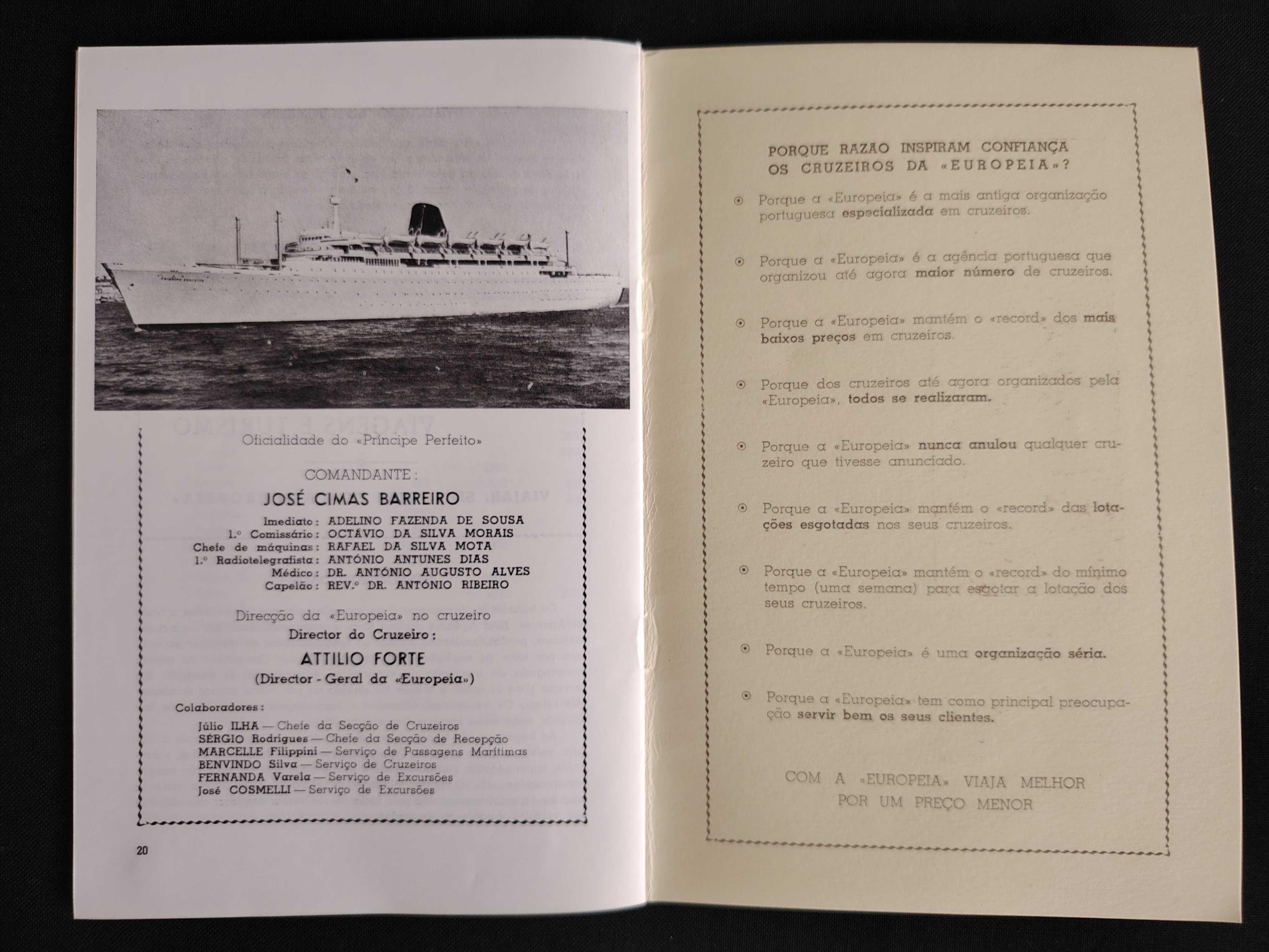 Ilha da Madeira, Cruzeiro das Orquídeas 1962 colaboração com o ACP