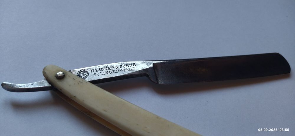 Solingen BIEDERMEIER. (Wald-Solingen)бритва