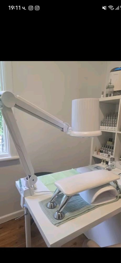 Aspirador para pó de unhas de gel