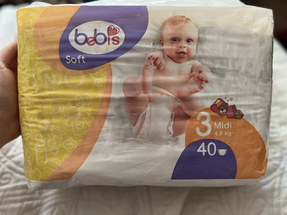 Памперсы bebis soft 3