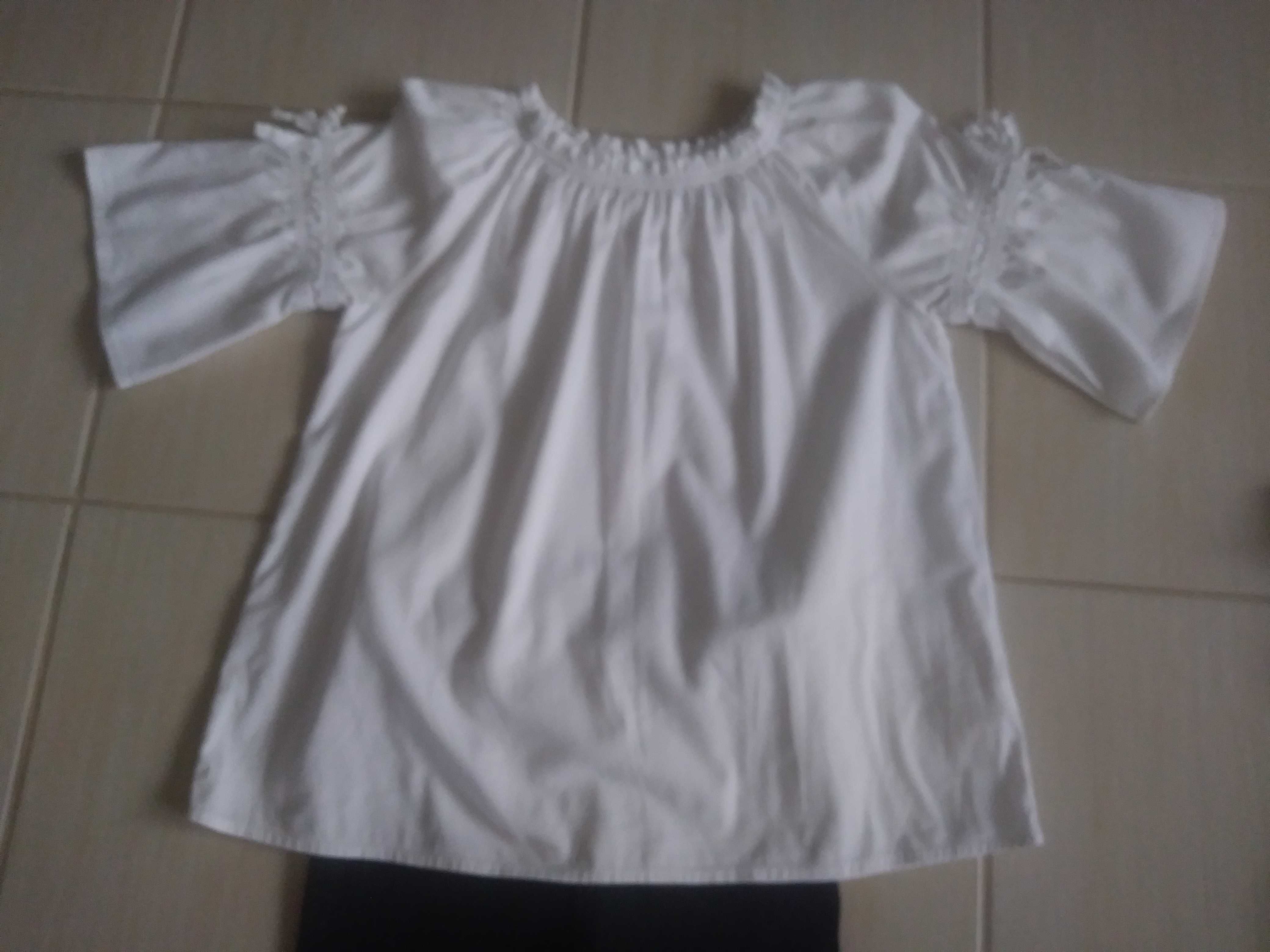 Biała Bluzeczka RESERVED. Rozm. 164 cm.