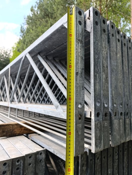 Kratownica dachowa kompletna do montażu dach 1 spad 6.32m-ocynk