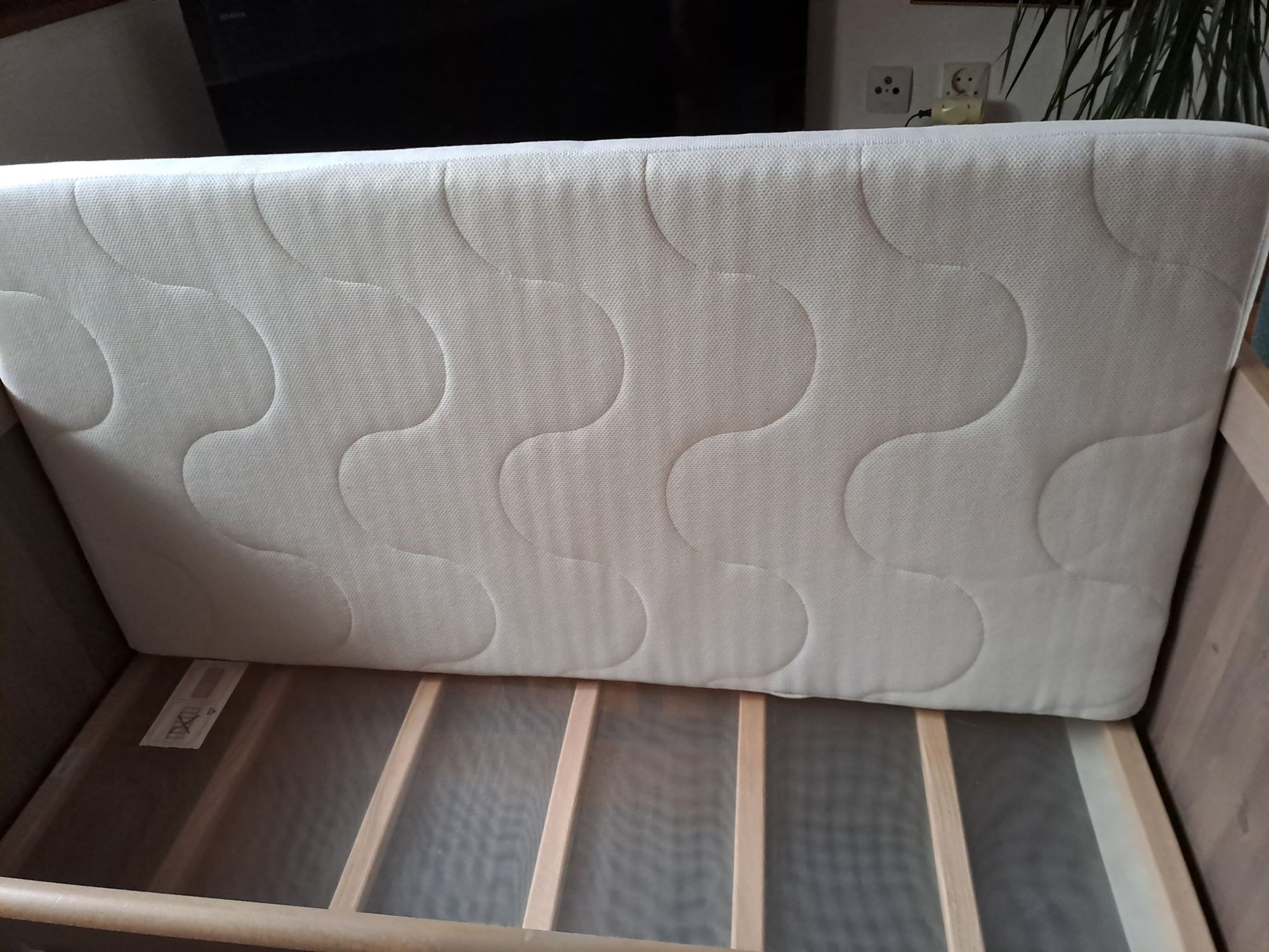 Łóżeczko Ikea Sundvik  z materacem