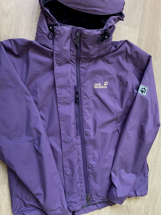 Куртка вітровка Jack Wolfskin, жіноча вітровка з мембраною, куртка