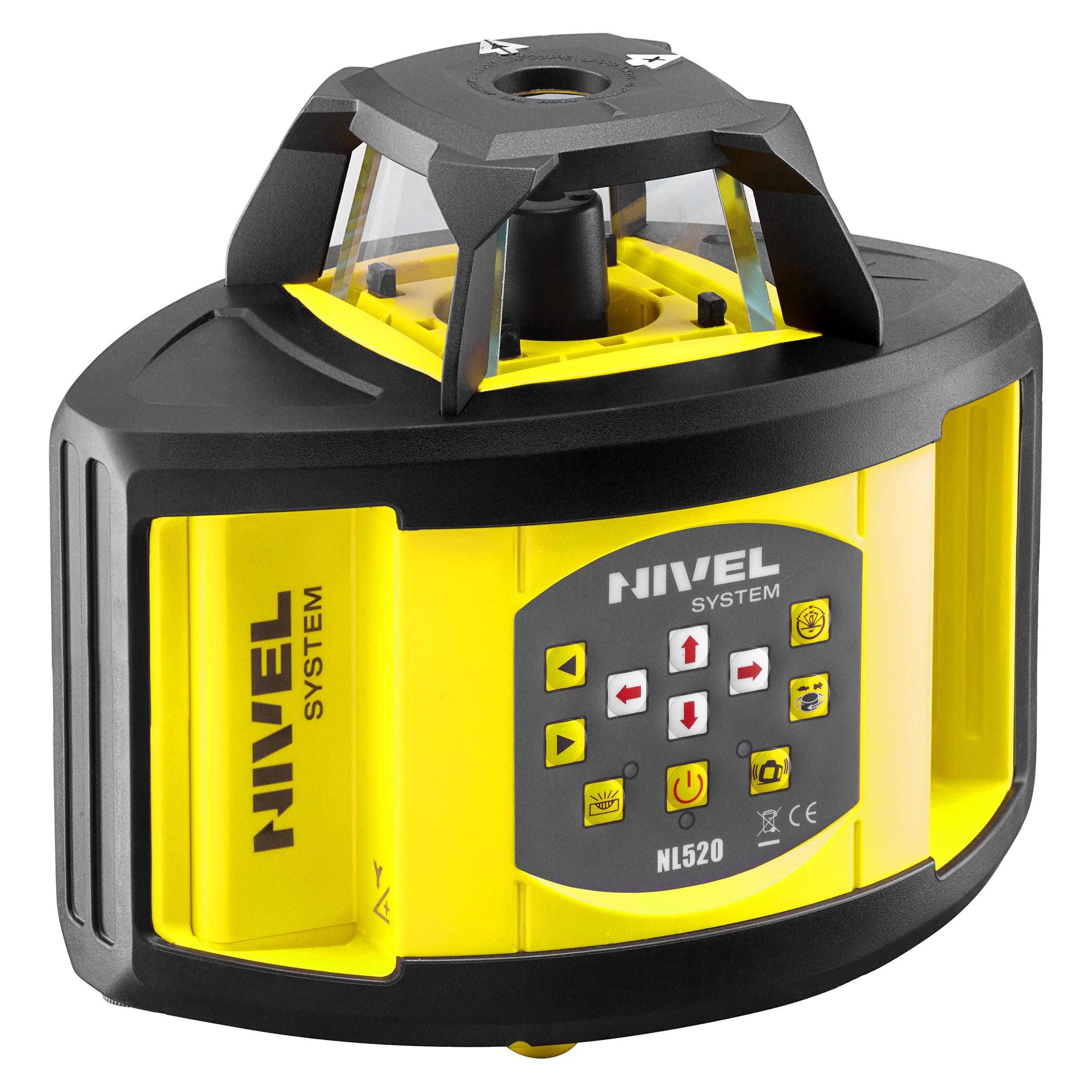 Niwelator laserowy NIVEL System NL520R DIGITAL + akcesoria, zestaw!