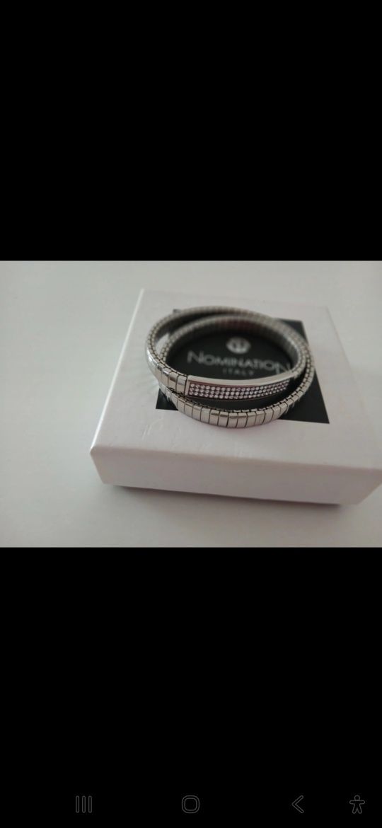 Pulseira Nomination com brilhantes