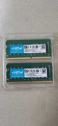 Пам'ять RAM 16 (2x8) Gb - Crucial 8Gb DDR4-3200 SODIMM