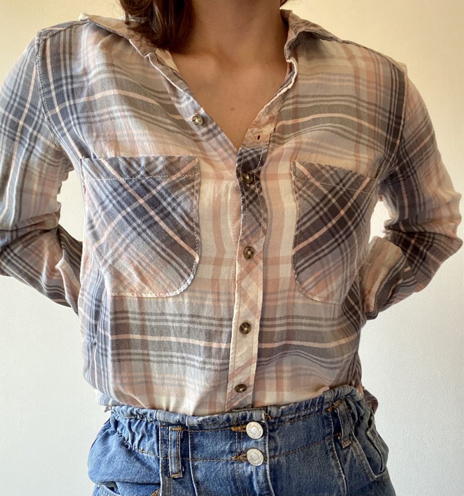 Camisa oversize stradivarius