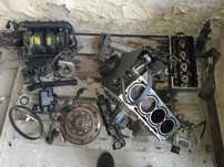 030103019 двигун мотор позапчастинам VW POLO SEAT IBIZA FABIA 1.4 16V