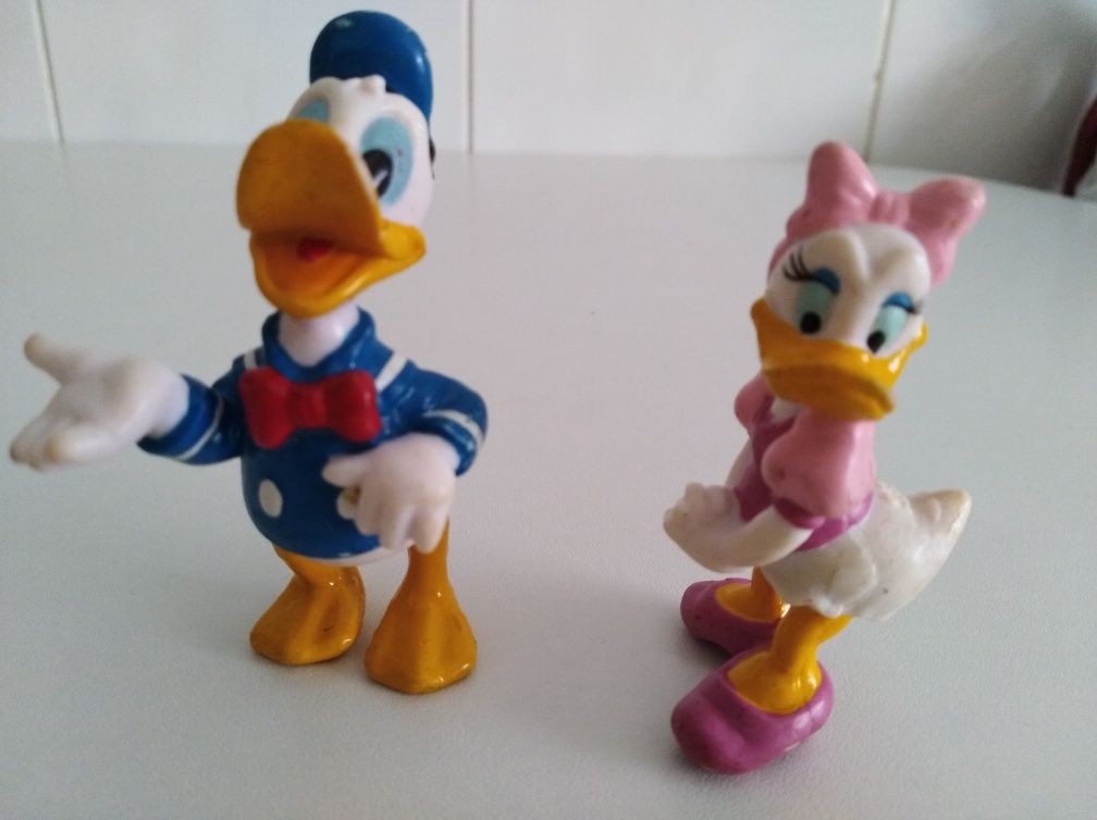 Mickey e companhia - figuras em pvc - Minnie, Donald, Daisy, Pateta e