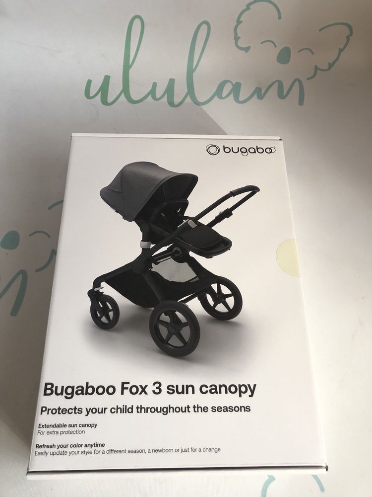 Bugaboo Fox3 / Cameleon / Lynx NOWA budka Misty White