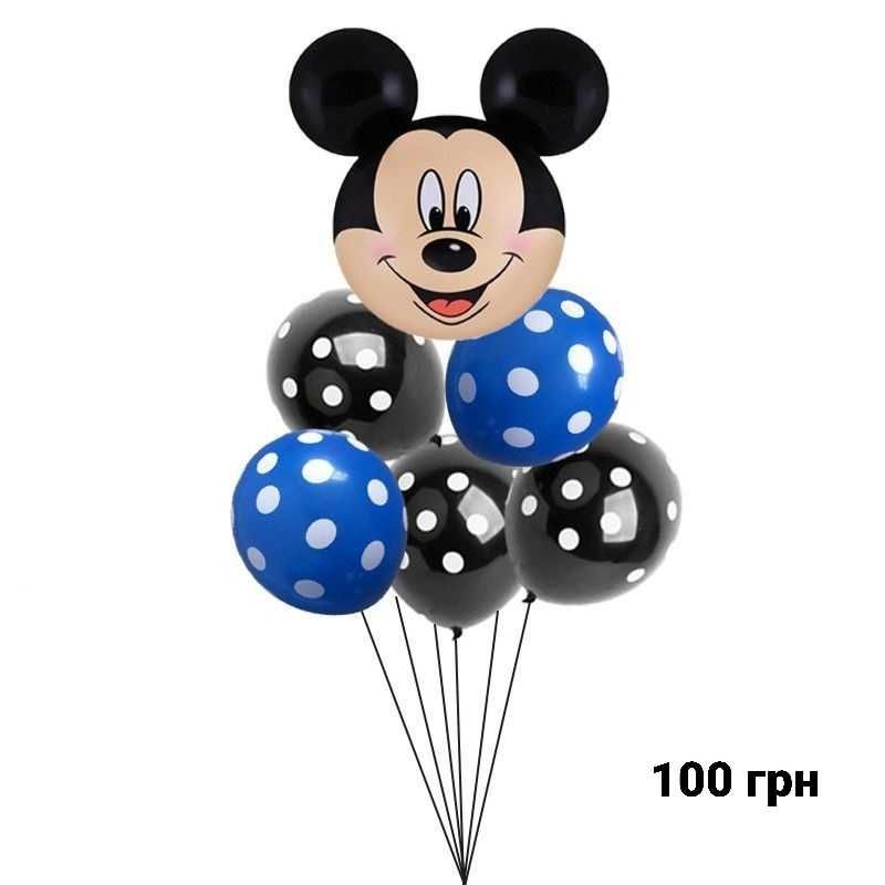 Набір повітряних кульок з Міккі та Мінні Маусами