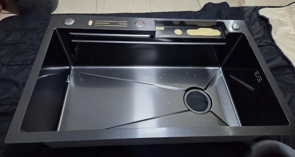 Lava loiça com torneira