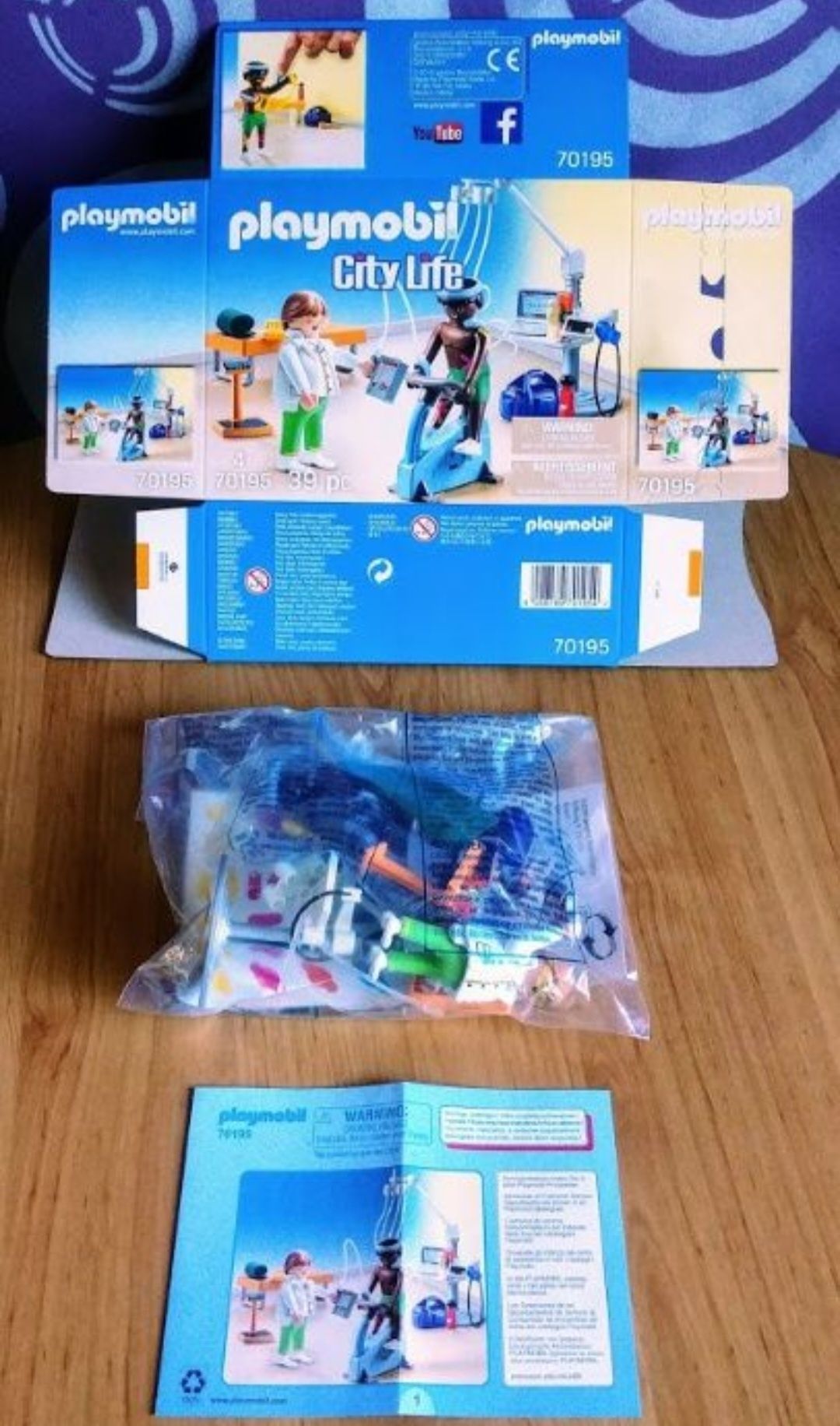 Playmobil 70195 Fizjoterapeuta gabinet