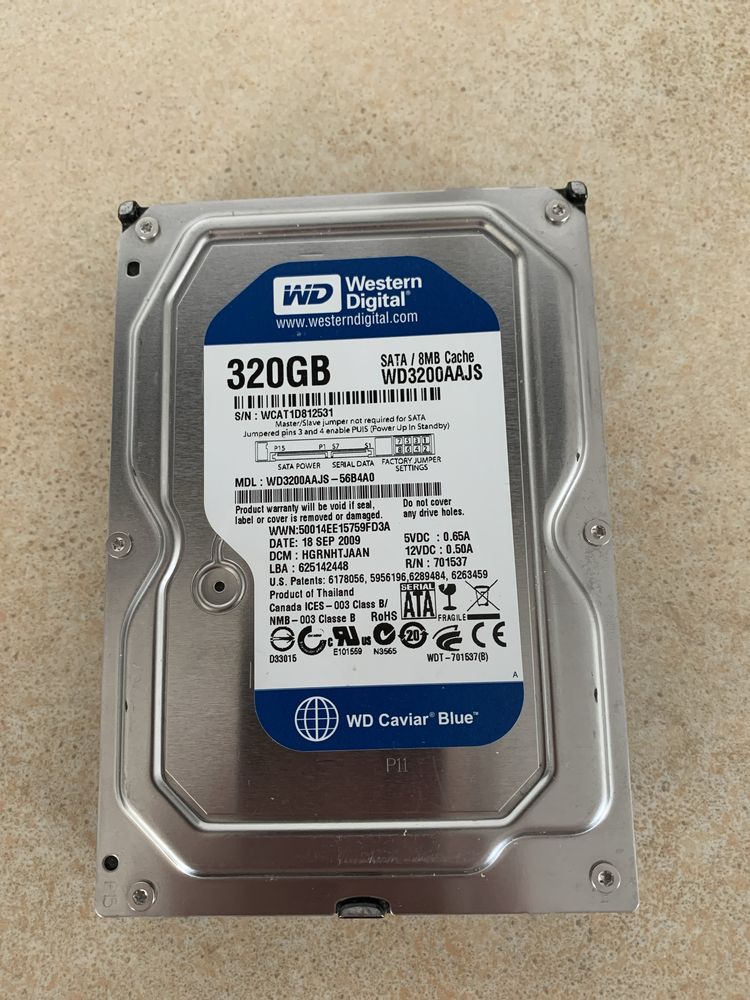 Hdd 3.5 WD 320 gd