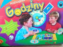 Gra Planszowa Poznajemy Godziny Alexander Zegar