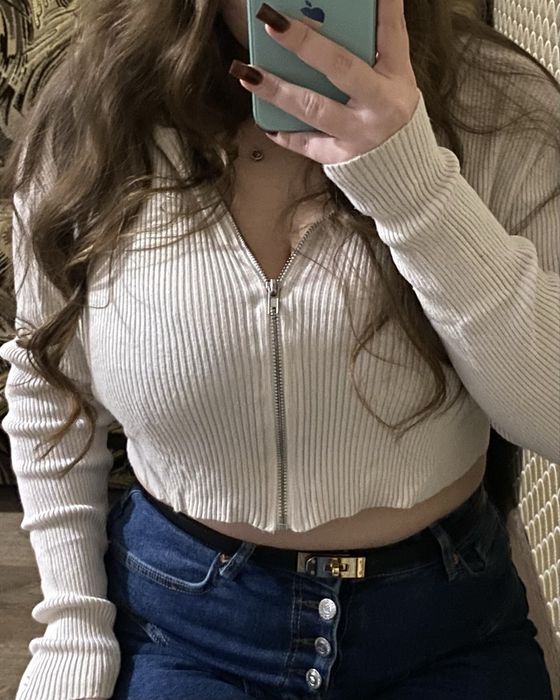 кофта на застібці