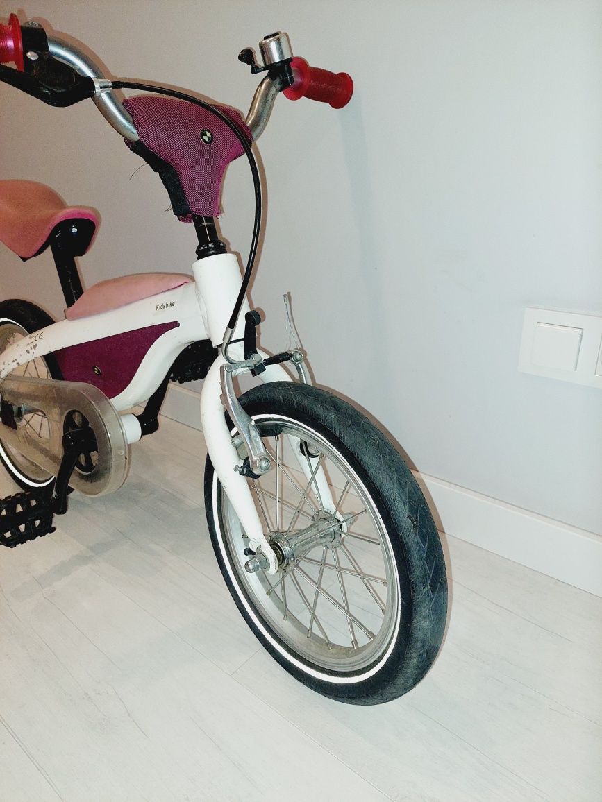 Rower BMW Kidsbike 14 cali 2w1