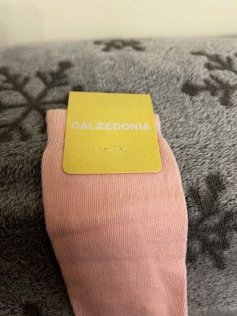 Meias algodão Rosa