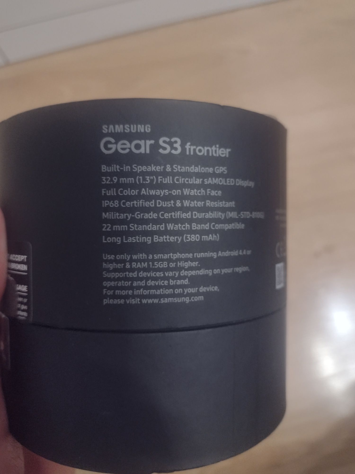 Samsung Gear S3 SM-R760 Frontier Smartwatch zegarek