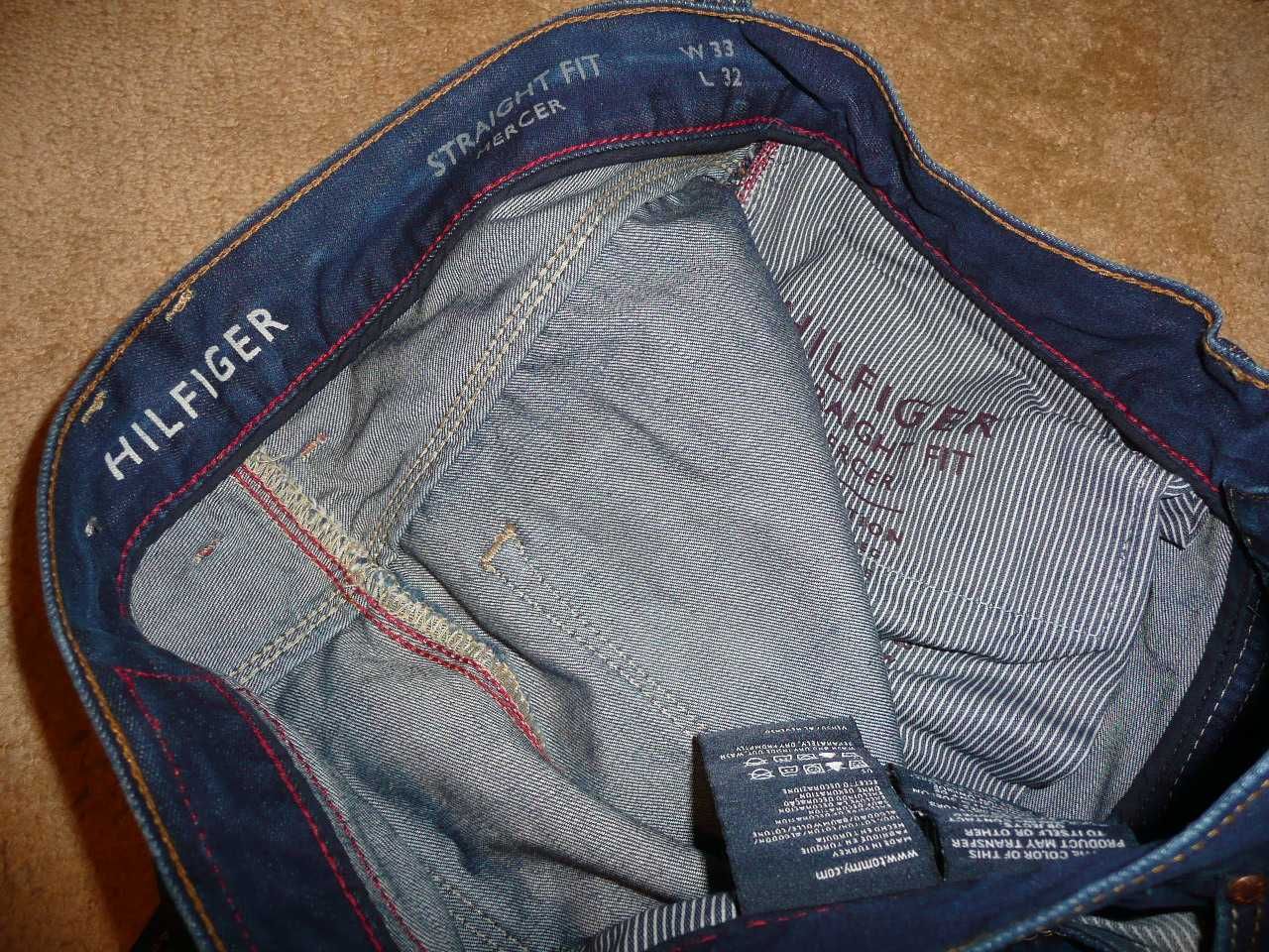 Spodnie dżinsy TOMMY HILFIGER W33/L32=43,5/111cm