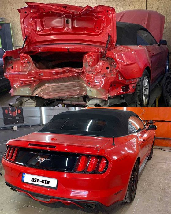 Кузовной ремонт, сложная рихтовка, ремонт после ДТП. Покраска авто