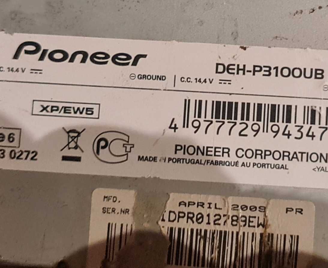 Pioneer cd usb mp3