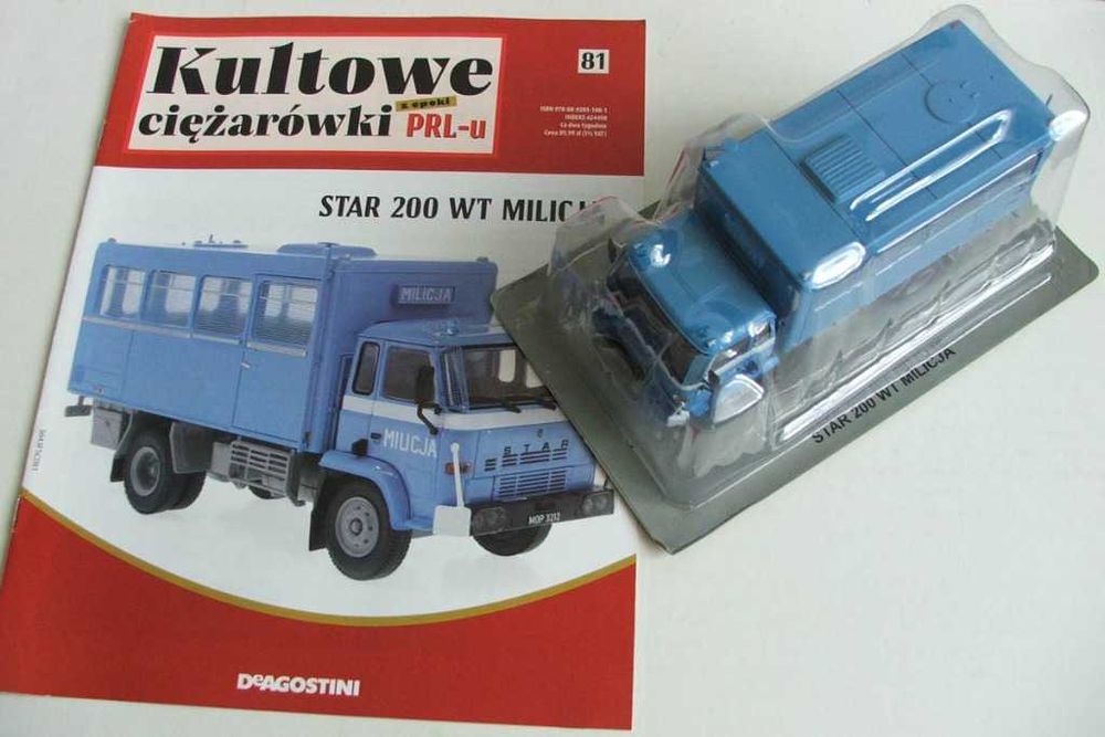 Kultowe Ciężarówki Star 200 WT Milicja