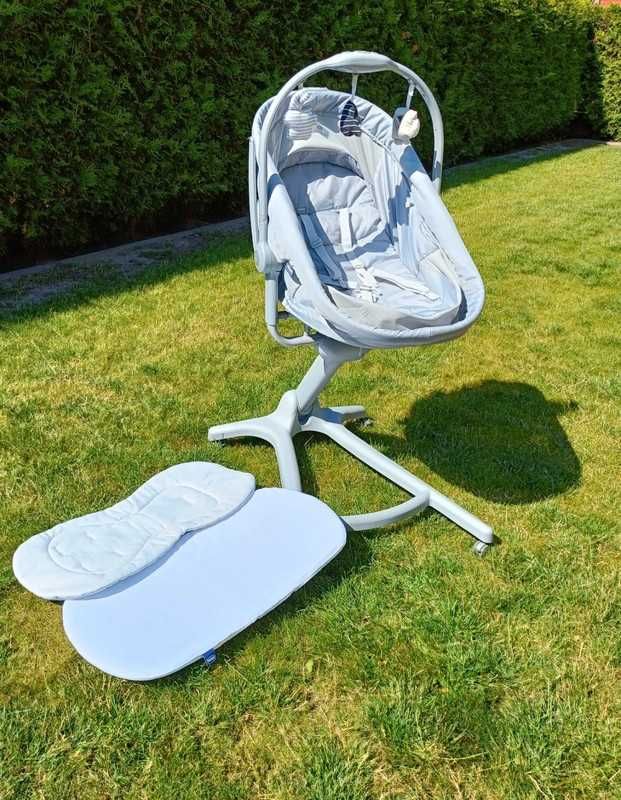 Chicco Baby Hug 4w1 - łóżeczko, leżaczek, fotelik i krzesełko w jednym