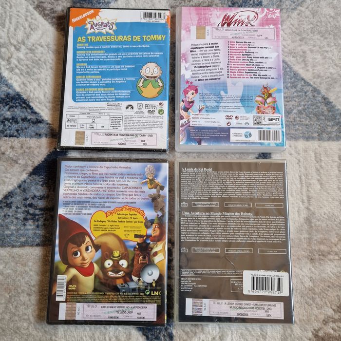 3 Filmes infantis em DVD