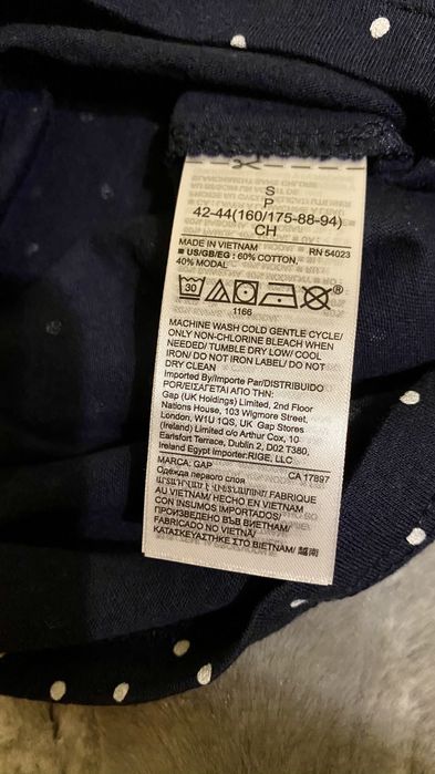 Футболка GAP темно-синяя M