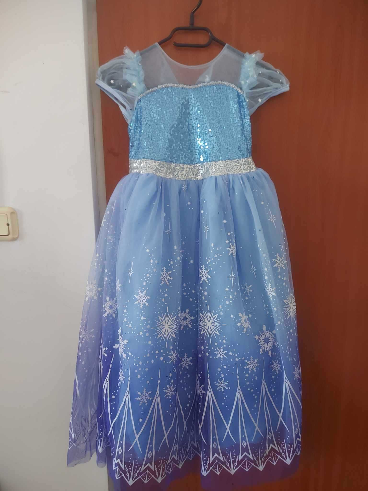 Sukienka księżniczka dla dziewczynki, 130cm