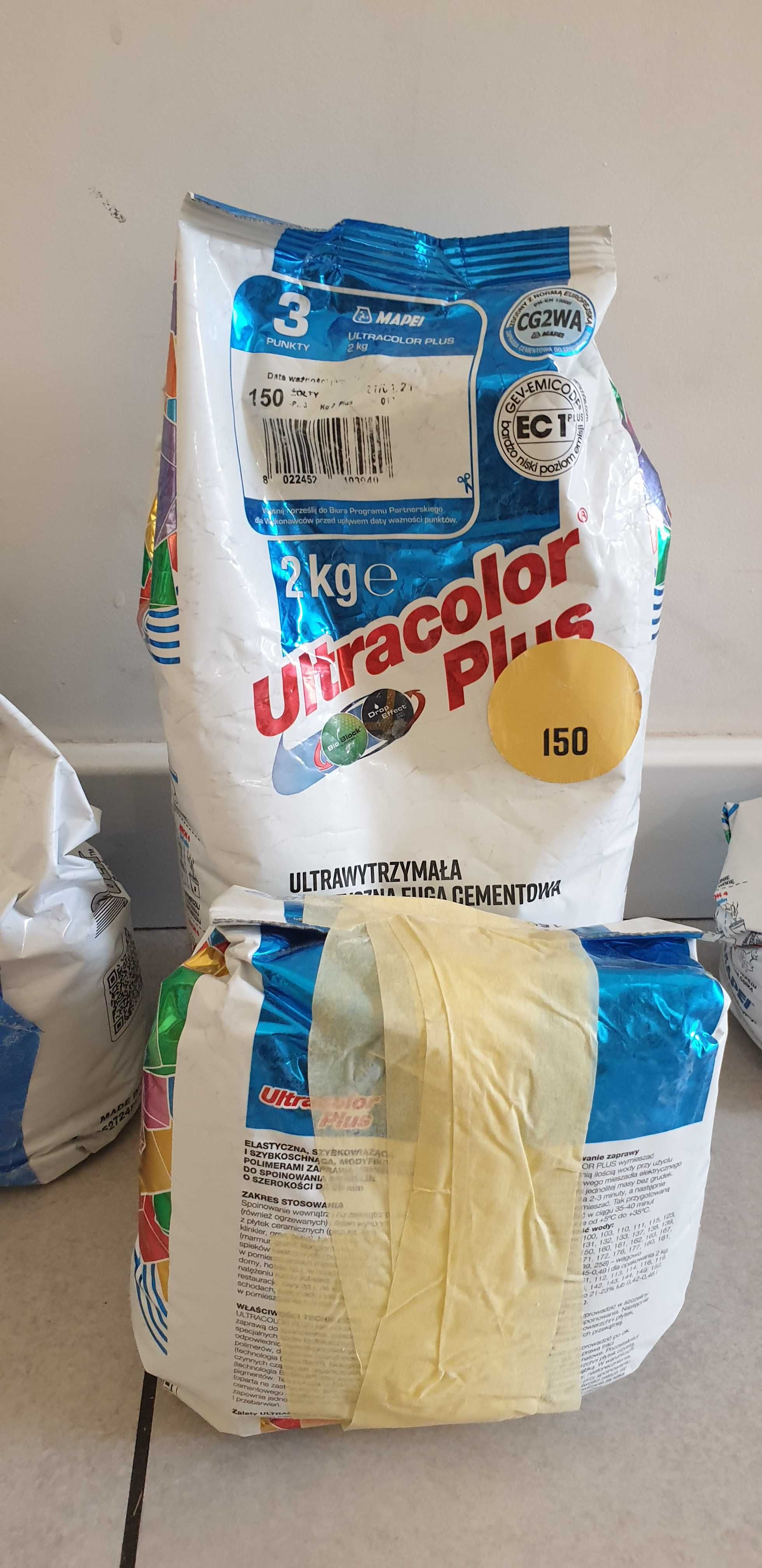 fuga, zaprawa ultracolor plus mapei