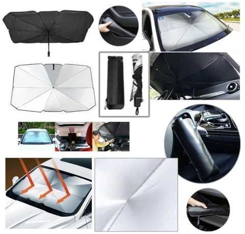 Сонцезахисна парасолька Car Umbrella для автомобіля, 79х130см
