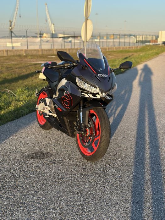 Mota Aprilia RS457 – 6.000 km – Impecável + Extras
