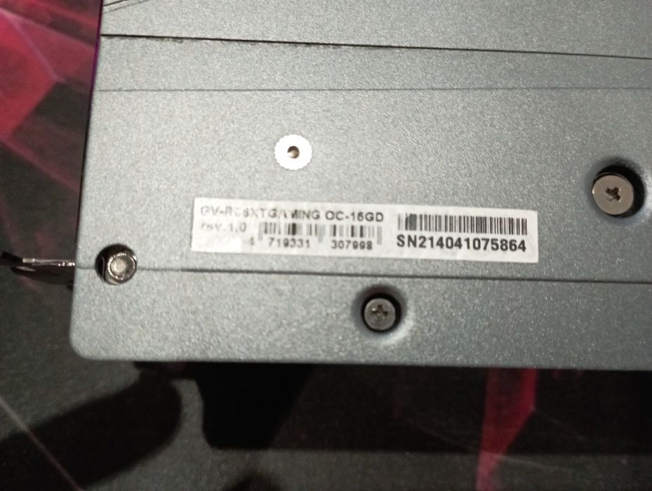 Відеокарта Radeon rx 6800 xt 16 GB дефект