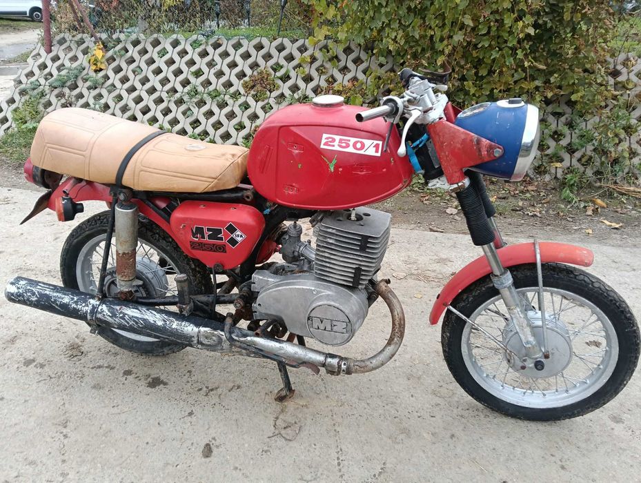 MZ TS 250 Sprowadzona do Remontu Kompletna Transport Cały KRAJ ETZ WSK