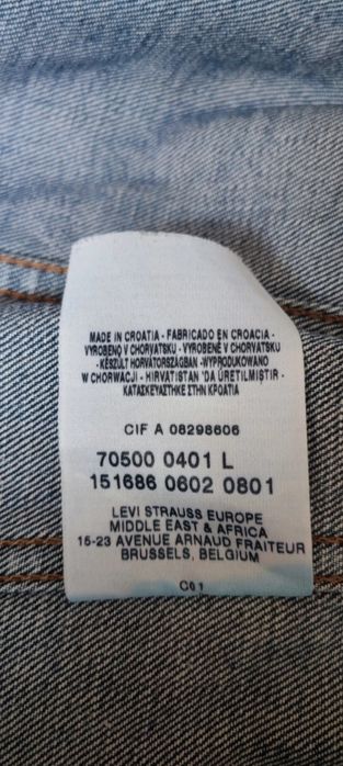 Kurtka Jeansowa Levi's
